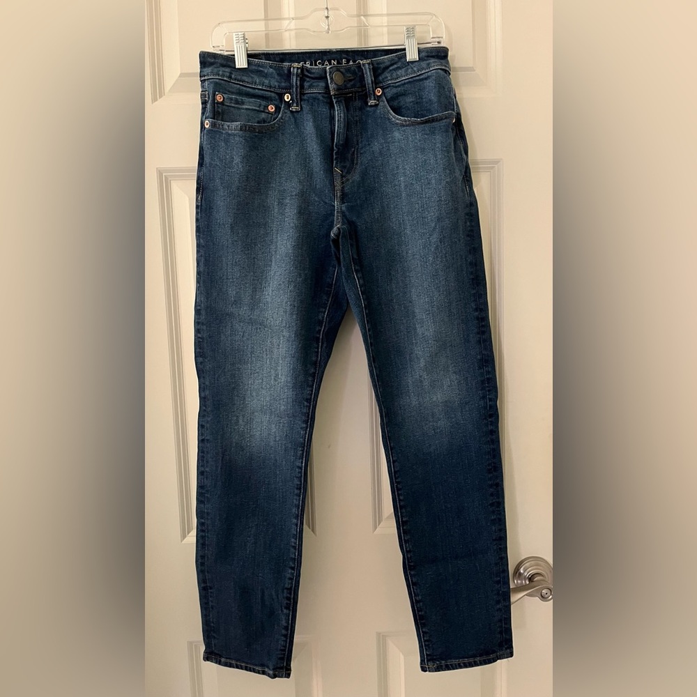 Men’s American Eagle AE Airflex+ Athletic Fit Blue Jeans 28x30 5 pocket